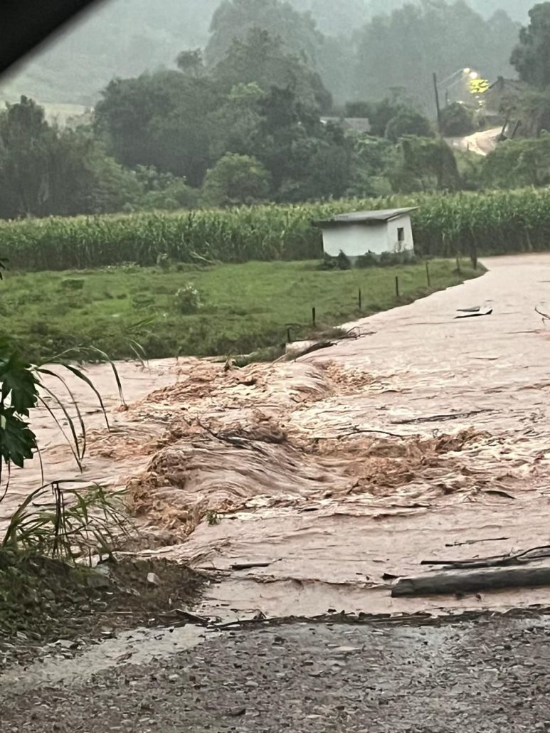 enchente em venancio