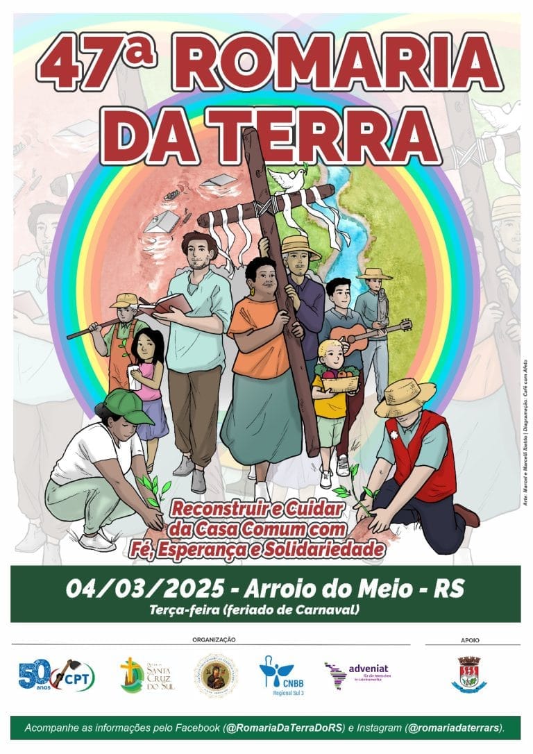 47ª Romaria da Terra RS contará com cenários relacionados com a enchente de maio