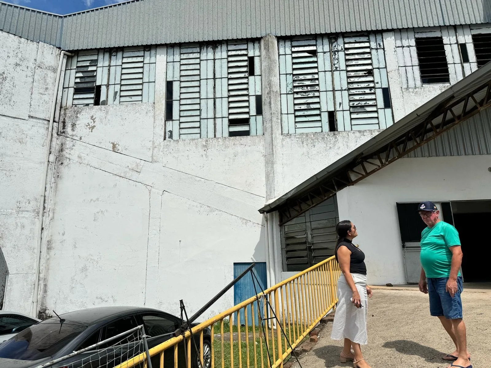 Revitalização do poliesportivo marca o início das melhorias no Parque do Chimarrão para os eventos do ano