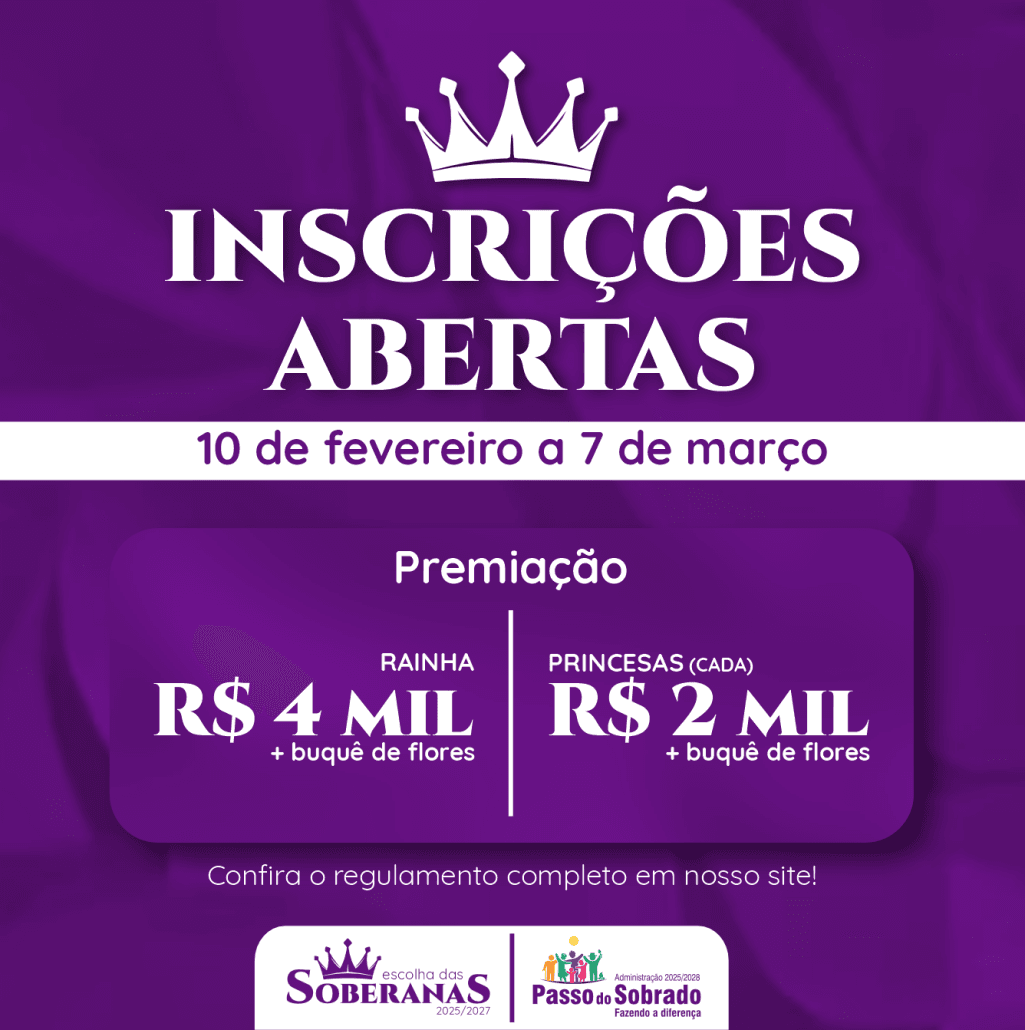 Informativo do Executivo de Passo do Sobrado 4 Informativo do Executivo de Passo do Sobrado