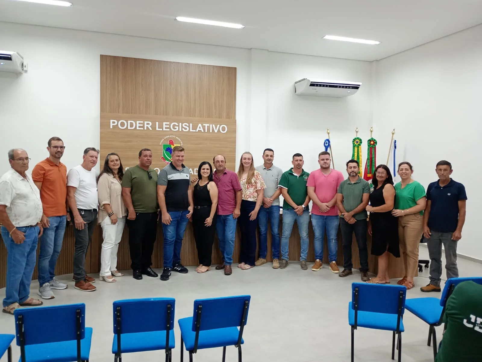 Vereadores de Vale Verde realizam visita à Câmara de Passo do Sobrado