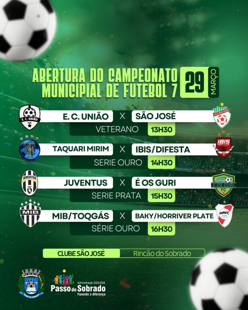 ABERTURA DO CAMPEONATO 1