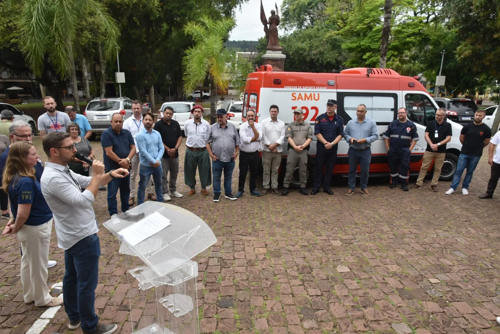 Samu passa a contar com duas novas ambulâncias para renovação de frota
