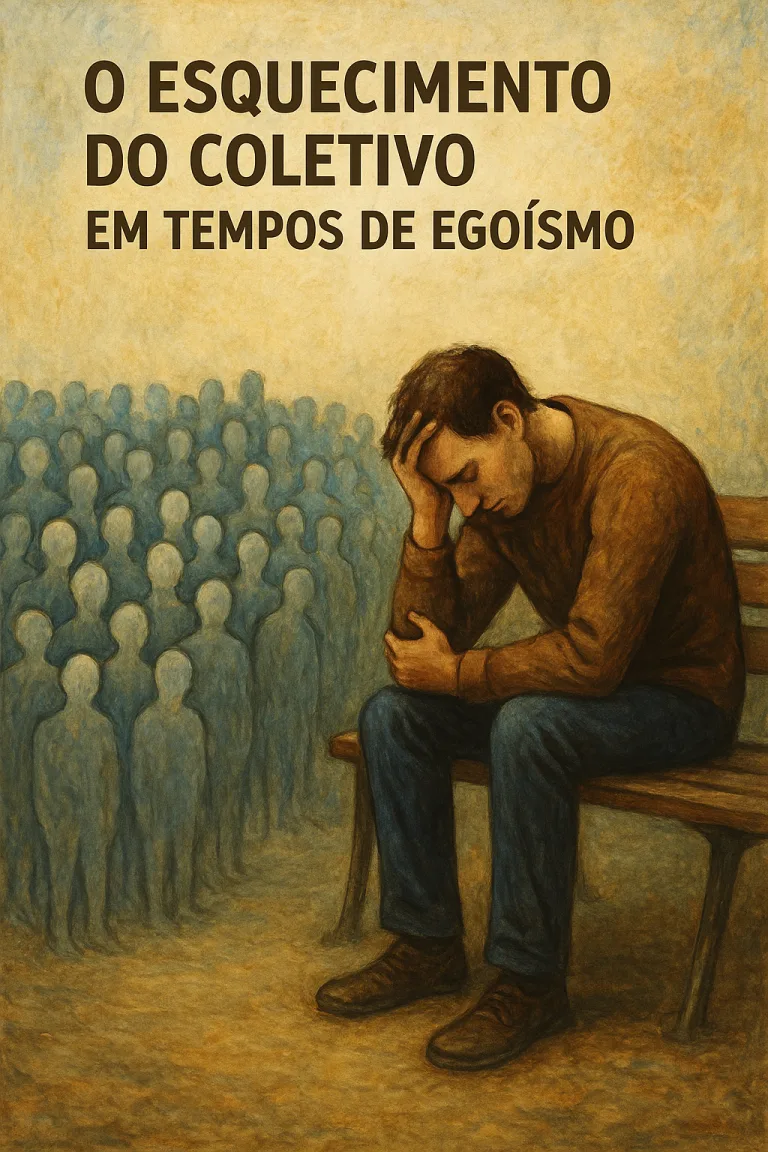 “O Esquecimento do Coletivo  em Tempos de Egoísmo”