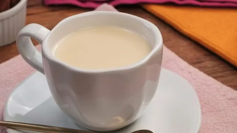 Receita Chocolate Quente branco