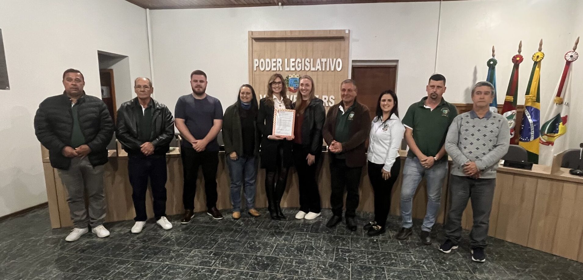 Câmara de Vereadores de Vale Verde presta homenagem à psicóloga Marta Froemming com Moção de Aplausos