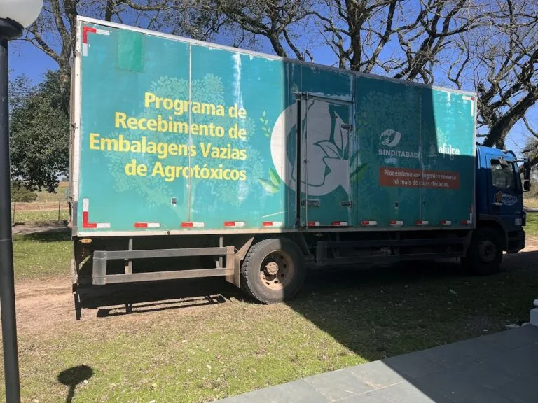 Programa de recebimento de embalagens de agrotóxicos tem boa adesão em Passo do Sobrado