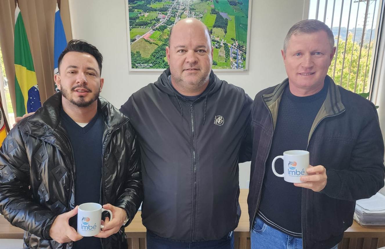 Prefeito de Imbé visita Vale Verde para estreitar relações institucionais