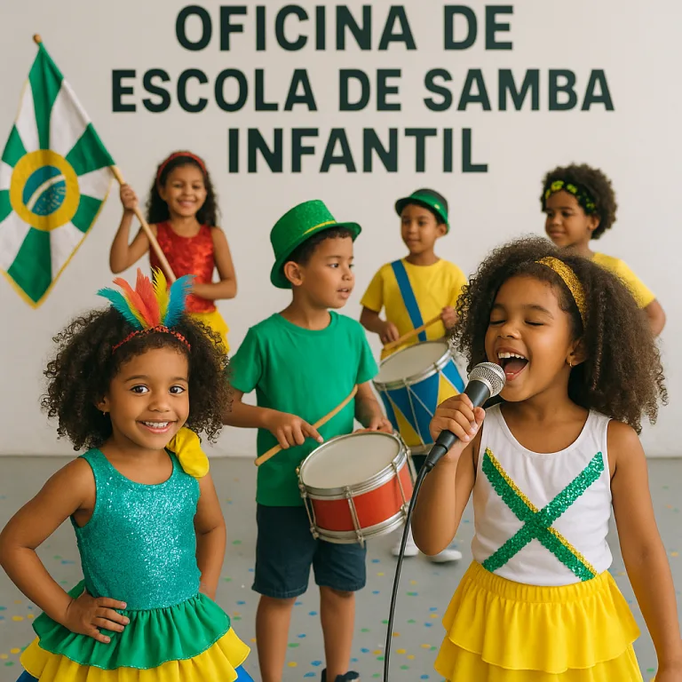 Oficina de Escola de Samba Infantil abre  inscrições em Passo do Sobrado para crianças de 8 a 15 anos