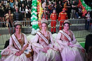 Soberanas de Passo do Sobrado presentes no evento