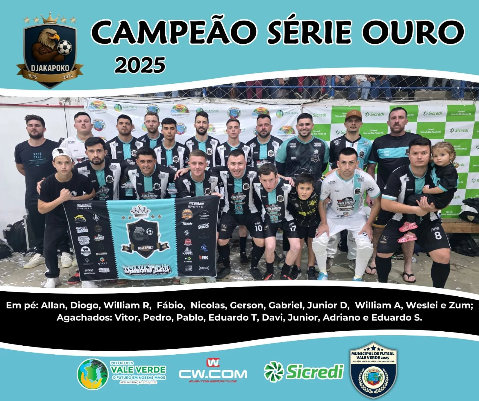 Campeonato Municipal de Futsal de Vale Verde 2025