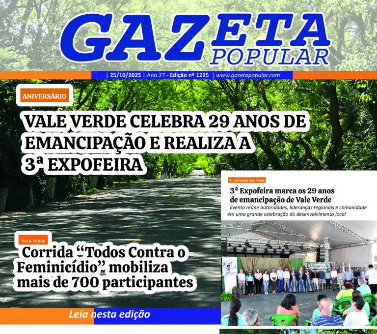 Edição de 25 de Outubro de 2025