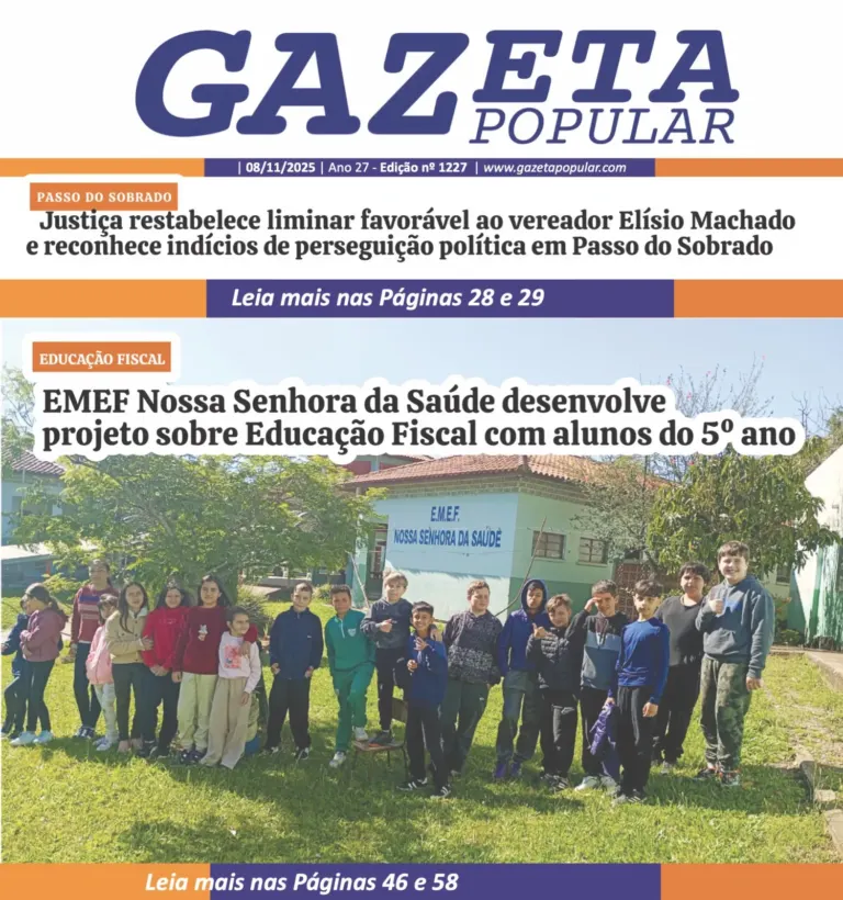 Edição de 08 de Novembro de 2025