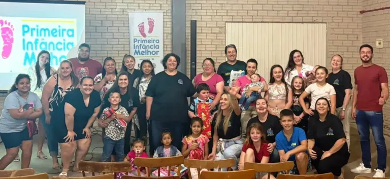 Evento reúne famílias do Primeira Infância Melhor e encerra atividades de 2025 com integração e celebração