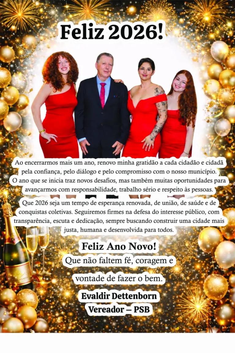 Mensagem: Feliz 2026!