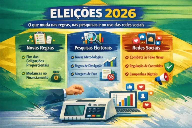 O que muda nas regras, nas pesquisas e no uso das redes sociais