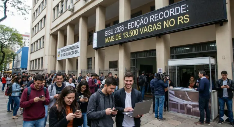 Sisu 2026 tem edição recorde e oferta mais de 13,5 mil vagas no Rio Grande do Sul