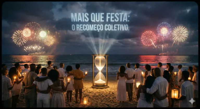 Mais que festa: o simbolismo da virada de ano e o sentido do recomeço coletivo