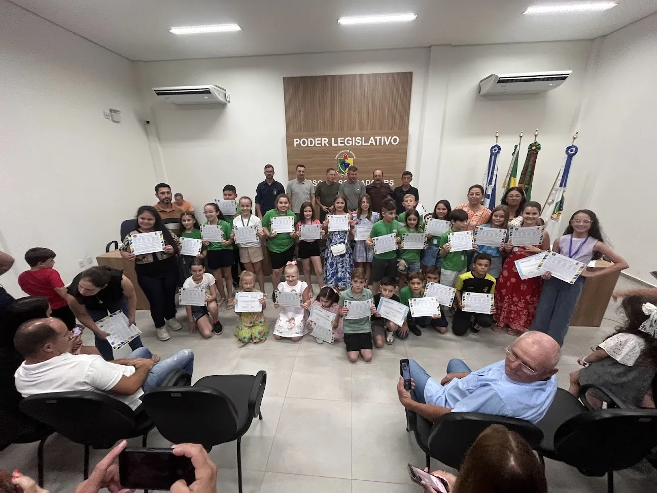 Câmara de Passo do Sobrado homenageia alunos medalhistas da Olimpíada Mirim de Matemática