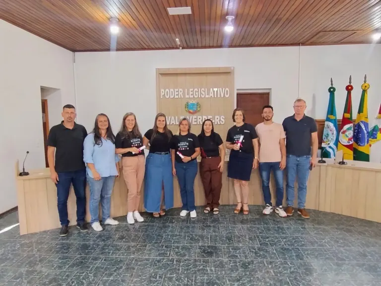 Vale Verde realiza solenidade de formatura das Técnicas de Agente de Saúde