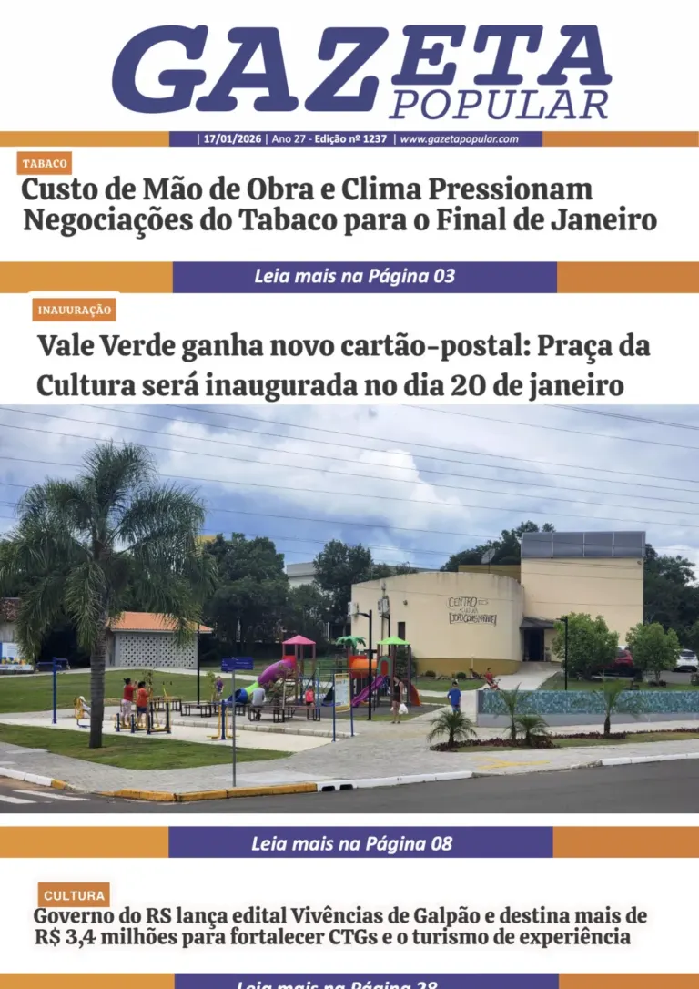 Edição de 17 de Janeiro de 2026