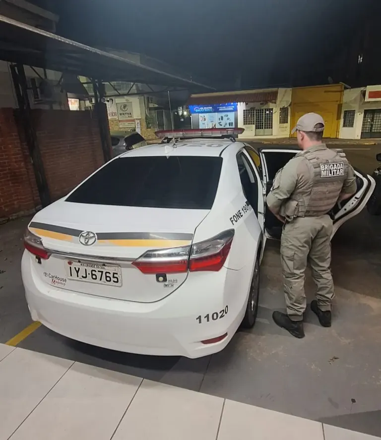 Brigada Militar prende homem por maus-tratos após cachorro ser encontrado enforcado em Venâncio Aires