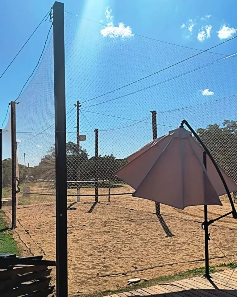 Balneário Monte Alegre passa a contar com quadra de beach tennis
