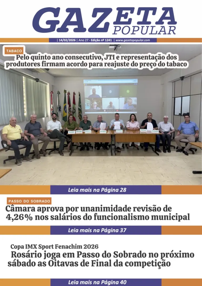 Edição de 14 de Fevereiro de 2026