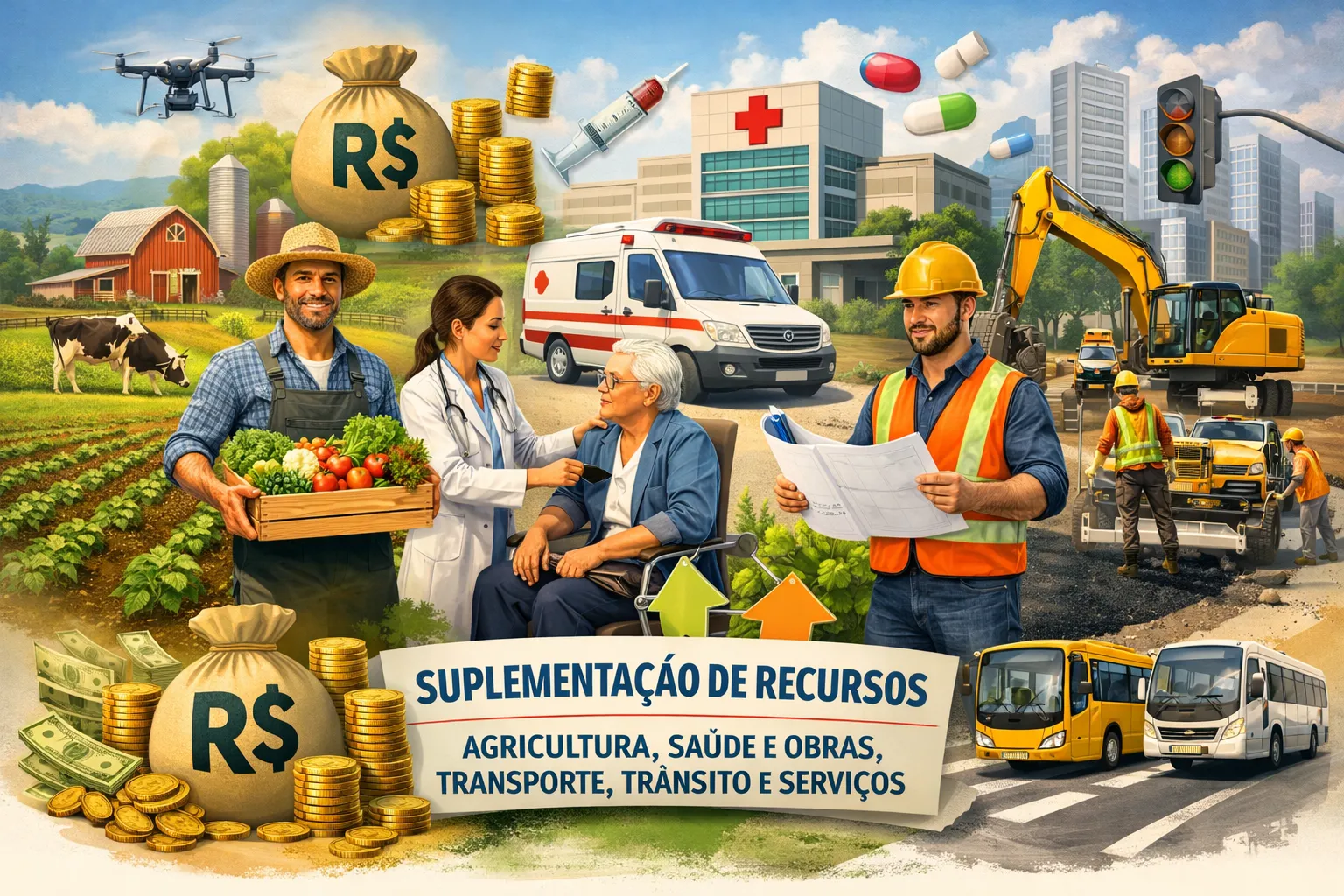 Câmara de Vale Verde aprova por unanimidade crédito suplementar superior a R$ 1 milhão para investimentos