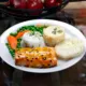 Filé de peixe ao molho de maracujá