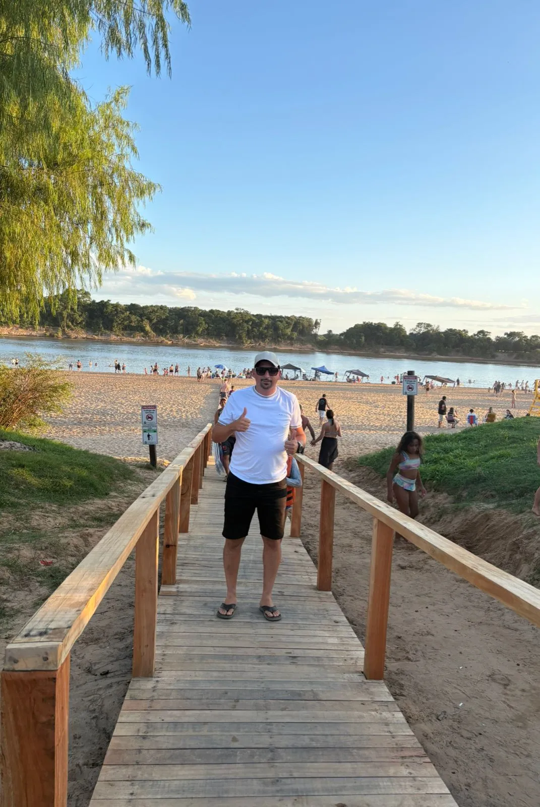 Vereador Dion Souza solicita instalação de passarela no Balneário Monte Alegre