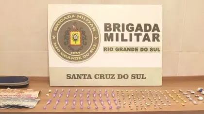 Brigada Militar prende duas mulheres por tráfico de drogas em Santa Cruz do Sul