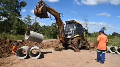 Prefeitura executa obra de recuperação na Estrada da Malhada