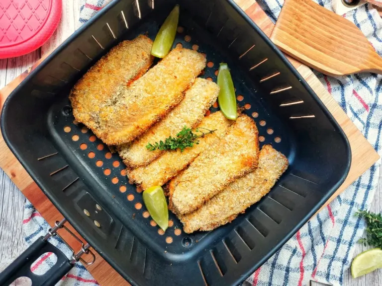 Receita Peixe empanado na airfryer