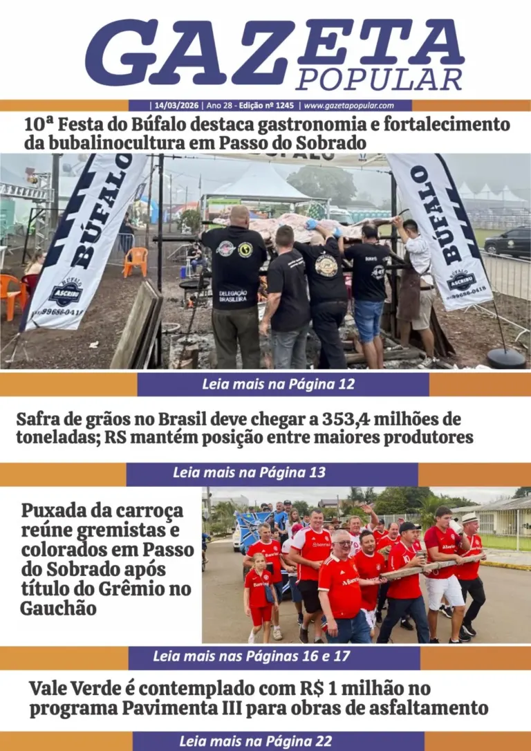 Edição de 14 de Março de 2026