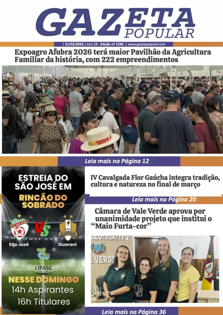 Edição de 21 de Março de 2026