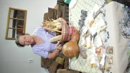 Sementes crioulas de Fátima Ferreira ganham destaque na Expoagro Afubra