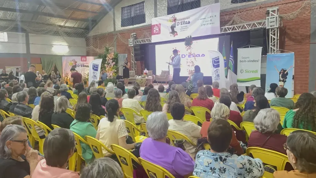 5º Encontro D’Elas reúne centenas de mulheres em Vale Verde com foco em saúde mental e valorização feminina