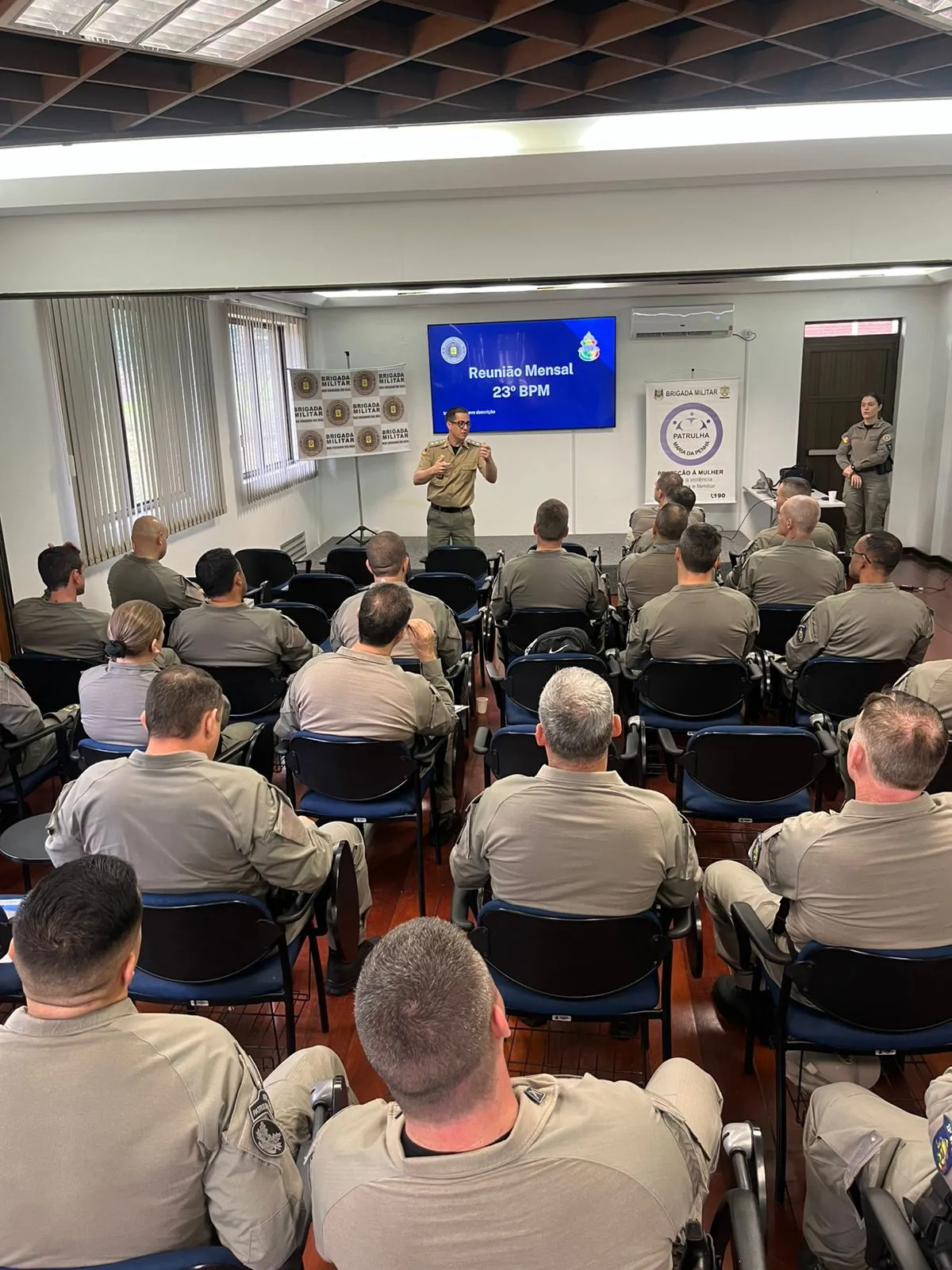Brigada Militar de santa Cruz do Sul realiza reunião técnico-operacional