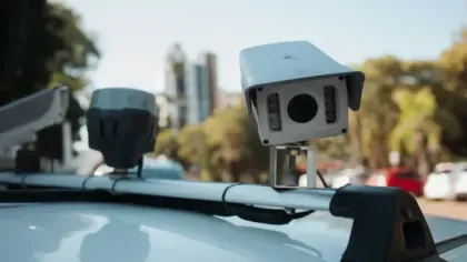 Rotativo ativa fiscalização digital com leitura de placas em Santa Cruz