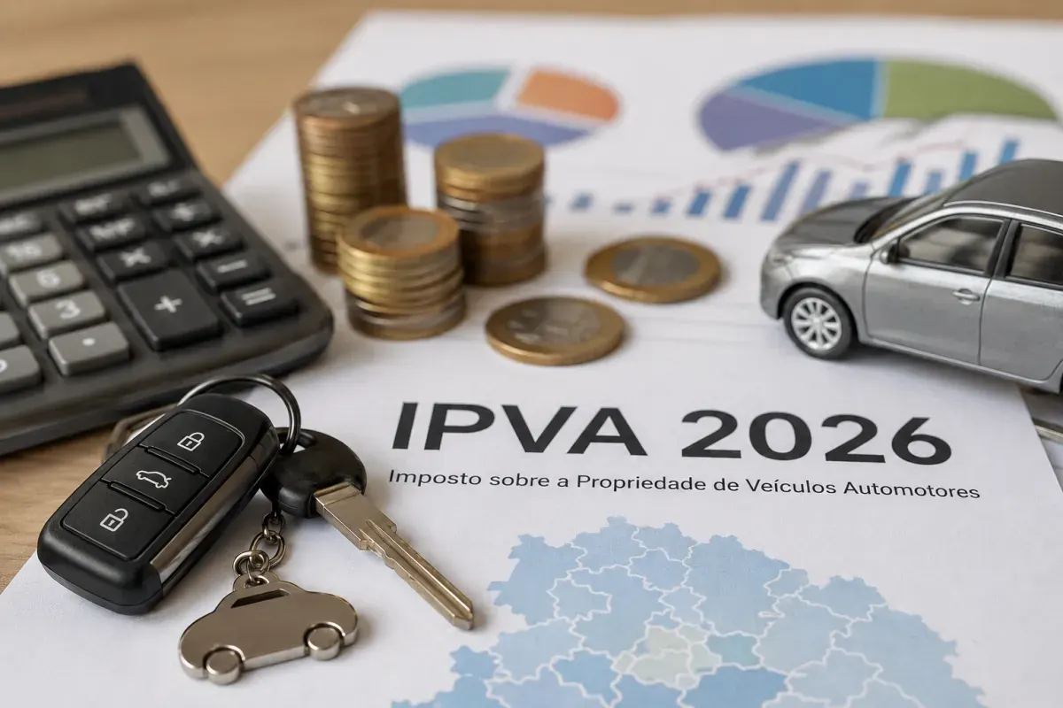 Arrecadação do IPVA 2026 revela diferenças econômicas e níveis de inadimplência entre municípios da região