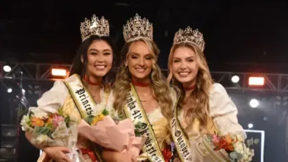 Emanuela, Gabriele e Fernanda são coroadas Soberanas da 41ª Oktoberfest de Santa Cruz do Sul
