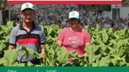 Mobilização em Defesa da Cadeia do Tabaco será realizada em Santa Cruz do Sul
