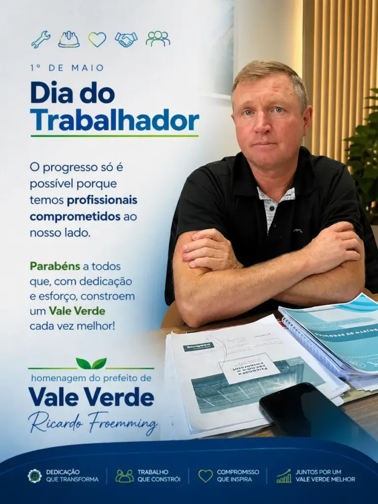 Homenagem Dia do Trabalhador