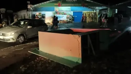 Temporal provoca evacuação da Fenachim e cancela programação em Venâncio Aires