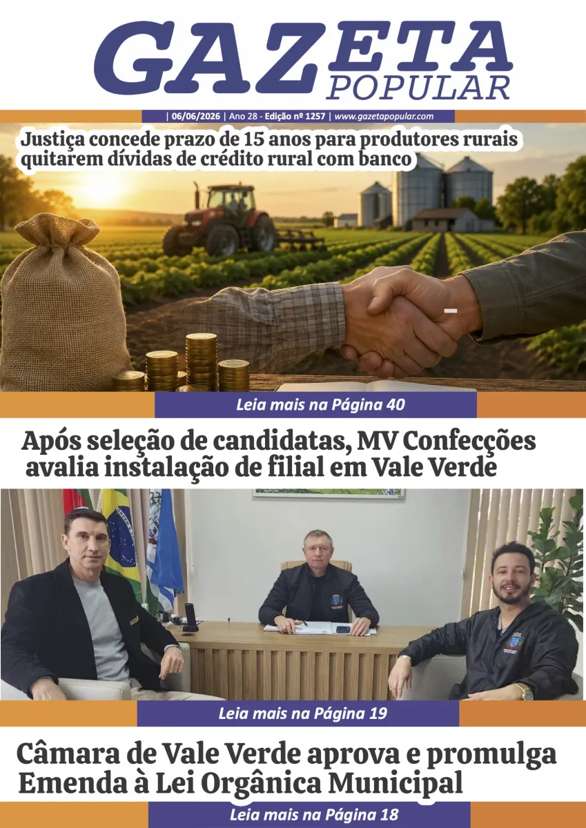 Edição de 6 de Junho de 2026