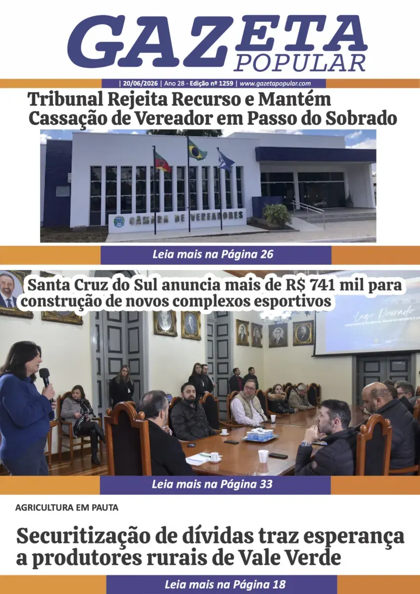 Edição de 20 de Junho de 2026