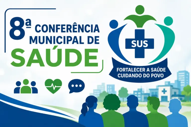 8ª Conferência Municipal de Saúde vai debater fortalecimento do SUS em junho