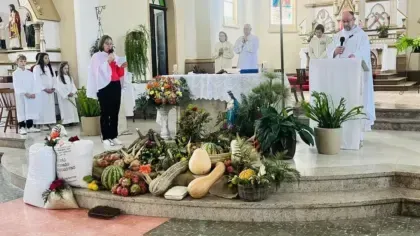 Festa da Colheita reúne fé, gratidão e tradição na Paróquia Nossa Senhora do Rosário de Passo do Sobrado