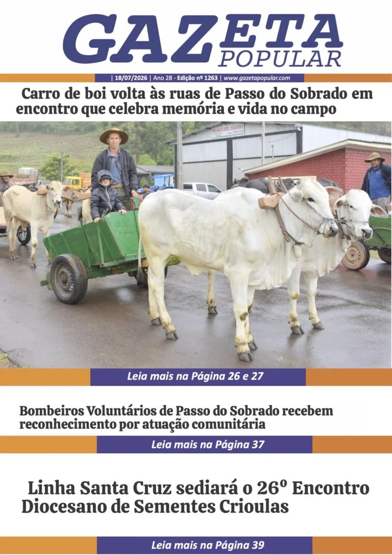Edição de 18 de Julho de 2026